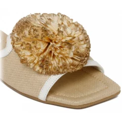 Jimmy Choo Shoes-- I'm Flat Low Shoes - Natural Coffee - Exclusive Luxury Collection - Avvenice