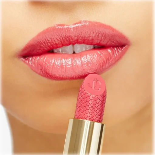 Jimmy Choo Beauty Make Up-Jimmy Choo - JC Satin Lip Colour - English Rose Satin Lipstick - Exclusive Collection - Luxury Fragrance - Avvenice