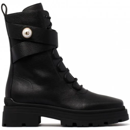 Jimmy Choo Shoes-- Noemi Boots - Black - Exclusive Luxury Collection - Avvenice