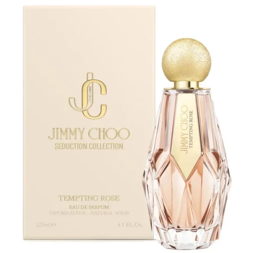 Jimmy Choo Beauty Fragrances-Jimmy Choo - Tempting Rose EDP - Eau de Parfum Tempting Rose - Exclusive Collection - Luxury Fragrance - 125 ml - Avvenice
