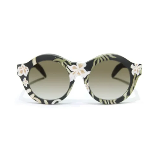 Kuboraum Sunglasses & Eyewear-- Mask A2 - Black Flora - A2 Flora - Sunglasses - Eyewear - Avvenice