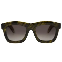 Kuboraum Sunglasses & Eyewear-- Mask C2 - Mossgreen - C2 MGS - Sunglasses - Eyewear - Avvenice