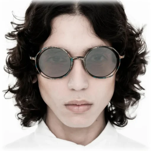 Kuboraum Sunglasses & Eyewear-- Mask H10 - Blue Rust - H10 BG - Sunglasses - Eyewear - Avvenice