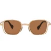 Kuboraum Sunglasses & Eyewear-- Mask H22 - Gold - H22 GD - Sunglasses - Eyewear - Avvenice