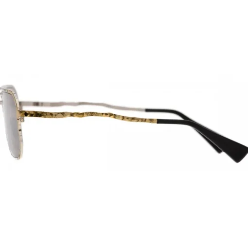 Kuboraum Sunglasses & Eyewear-- Mask H54 - Gold Silver - H54 GS - Sunglasses - Eyewear - Avvenice