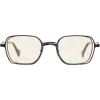 Kuboraum Sunglasses & Eyewear-- Mask H22 - Metallic Blue and Gold - H22 BG - Sunglasses - Eyewear - Avvenice