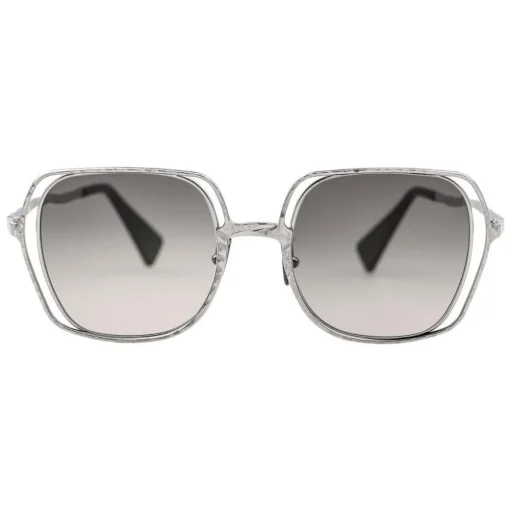 Kuboraum Sunglasses & Eyewear-- Mask H14 - Silver & Grey - H14 SI - Sunglasses - Eyewear - Avvenice