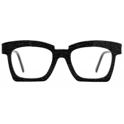 Kuboraum Sunglasses & Eyewear-- Mask K5 - Black Shine - K5 BS CZ - Optical Glasses - Eyewear - Avvenice