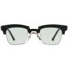 Kuboraum Sunglasses & Eyewear-- Mask N6 - Black Shine - N6 BS - Sunglasses - Eyewear - Avvenice