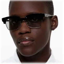 Kuboraum Sunglasses & Eyewear-- Mask N6 - Black Shine - N6 BS - Sunglasses - Eyewear - Avvenice