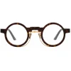 Kuboraum Sunglasses & Eyewear-- Mask N9 - Tortoise - N9 TG - Optical Glasses - Eyewear - Avvenice