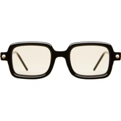 Kuboraum Sunglasses & Eyewear-- Mask P2 - Black Shine + Cream - P2 BPN - Sunglasses - Eyewear - Avvenice