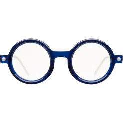 Kuboraum Sunglasses & Eyewear-- Mask P1 - Royal Blue + Pearl - P1 BP - Optical Glasses - Eyewear - Avvenice