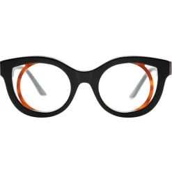 Kuboraum Sunglasses & Eyewear-- Mask T5 - Havana Black Shine - T5 HBS - Optical Glasses - Eyewear - Avvenice