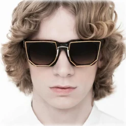 Kuboraum Sunglasses & Eyewear-- Mask U3 - Red & Bronze - U3 RED LU - Sunglasses - Eyewear - Avvenice