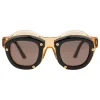 Kuboraum Sunglasses & Eyewear-- Mask W1 - Honey & Black - W1 HB - Sunglasses - Eyewear - Avvenice