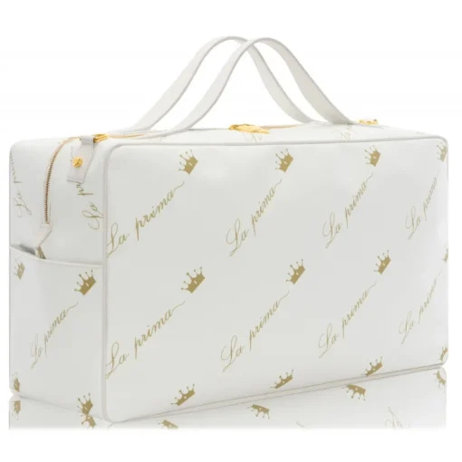 La Prima Luxury Bags-- Cadabra - Fior di Latte - Handbag - Luxury Exclusive Collection - Avvenice
