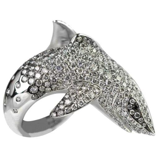 La Prima Luxury Rings-- Diamond Shark - Jewelry - Luxury Exclusive Collection - Avvenice