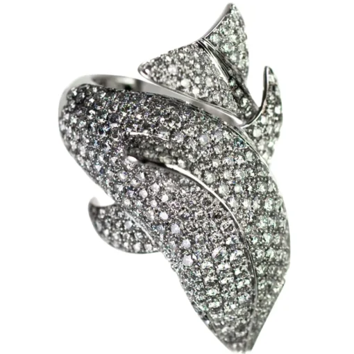 La Prima Luxury Rings-- Diamond Shark - Jewelry - Luxury Exclusive Collection - Avvenice
