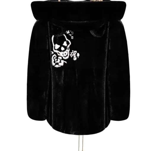 La Prima Luxury Jackets-- Gatto - Blackglama Mink Coat - White Mink - 18 kt Gold - Fur Coat - Luxury Exclusive Collection - Avvenice