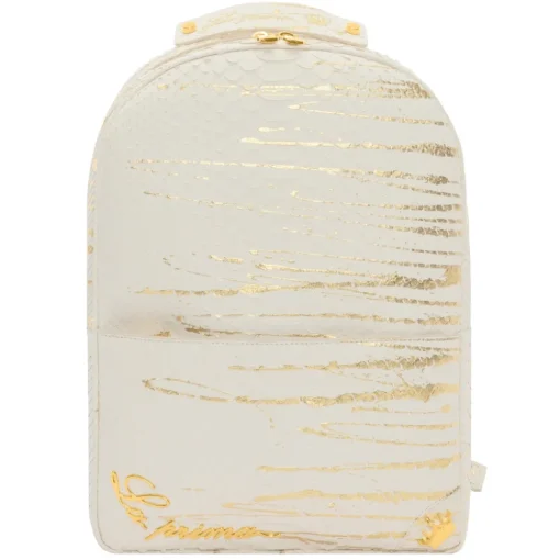 La Prima Luxury Backpacks-- Parentesi - Arena Bianca - Backpack - Luxury Exclusive Collection - Avvenice