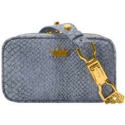 La Prima Luxury Bags-- Viaggiatrice Uno - Jeans - Handbag - Luxury Exclusive Collection - Avvenice