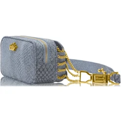 La Prima Luxury Bags-- Viaggiatrice Uno - Jeans - Handbag - Luxury Exclusive Collection - Avvenice