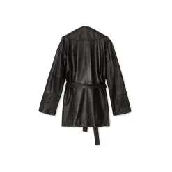 La Rando Jackets-- Bancalari Coat - Soft Lambskin - Black - Artisan Jacket - Luxury High Quality Leather - Avvenice