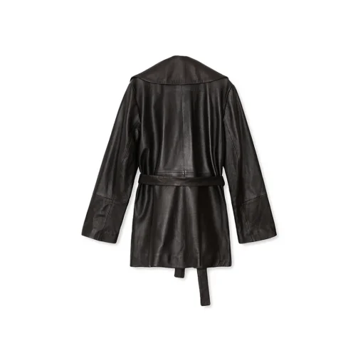 La Rando Jackets-- Bancalari Coat - Soft Lambskin - Black - Artisan Jacket - Luxury High Quality Leather - Avvenice