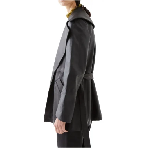 La Rando Jackets-- Bancalari Coat - Soft Lambskin - Black - Artisan Jacket - Luxury High Quality Leather - Avvenice