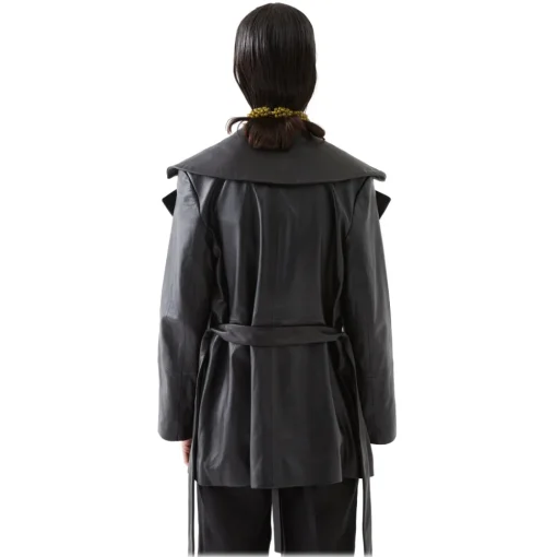 La Rando Jackets-- Bancalari Coat - Soft Lambskin - Black - Artisan Jacket - Luxury High Quality Leather - Avvenice