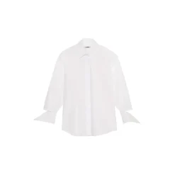 La Rando Shirts-- Longchamps Shirt - Cotton - White - Artisan Shirts - Luxury High Quality Leather - Avvenice