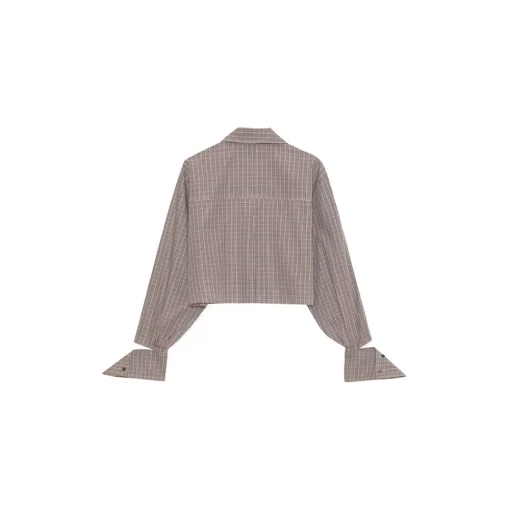 La Rando Shirts-- Obera Shirt - Cotton - Light Grey - Artisan Shirts - Luxury High Quality Leather - Avvenice