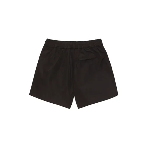 La Rando Trousers-- Obera Shorts - Polyester - Black - Luxury High Quality Leather - Avvenice