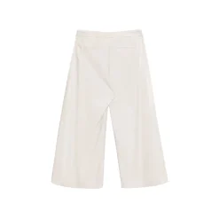La Rando Trousers-- Varela Pants - Soft Lambskin - White - Artisan Pants - Luxury High Quality Leather - Avvenice