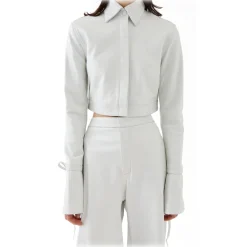 La Rando Trousers-- Varela Pants - Soft Lambskin - White - Artisan Pants - Luxury High Quality Leather - Avvenice