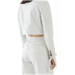 La Rando Trousers-- Varela Pants - Soft Lambskin - White - Artisan Pants - Luxury High Quality Leather - Avvenice