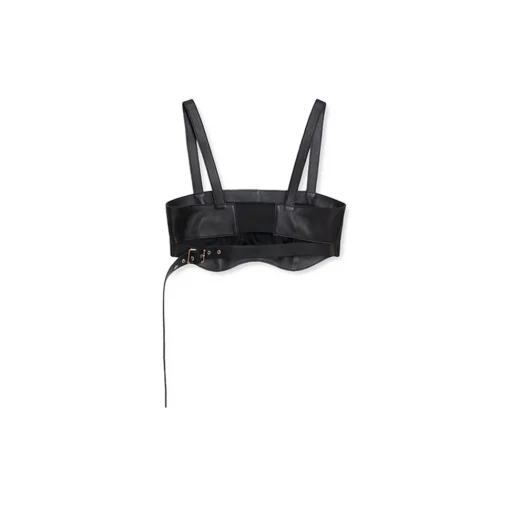 La Rando Tops-- Wilde Top - Bovine Leather - Black - Artisan Top - Luxury High Quality Leather - Avvenice