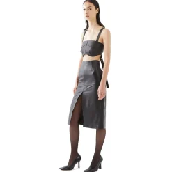 La Rando Tops-- Wilde Top - Bovine Leather - Black - Artisan Top - Luxury High Quality Leather - Avvenice