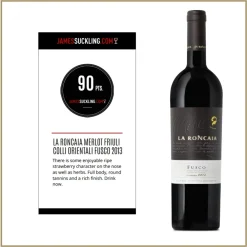 La Roncaia Wines-- Fantinel - Merlot “Il Fusco” D.O.C. Friuli Oriental Hills - Red Wine - Avvenice