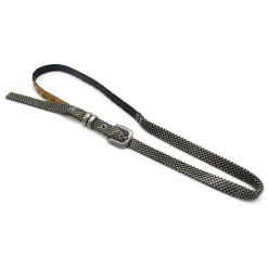 Laura B Belts-- Croco Belt - Beige Croco - Dorè - Leather Belt - Luxury High Quality Belt - Avvenice