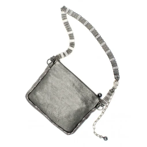 Laura B Bags-- Sam Body Bag - Shiny Dorè - Body Bag - Luxury High Quality Bag - Avvenice