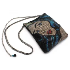 Laura B Bags-- Wonder Woman Disco - Belt Bag - Gold Freya - Silver Tamara - Luxury High Quality Bag - Avvenice