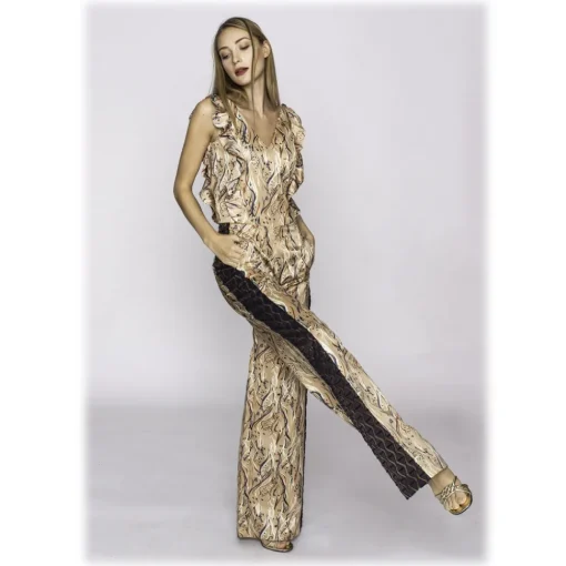 Leda Di Marti Dresses-- Smanicata Suit - Leda Collection - Haute Couture Made in Italy - Luxury High Quality Dress - Avvenice