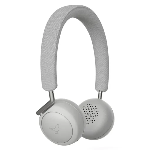 Libratone Audio-- Q Adapt On-Ear - Cloudy White - High Quality Headphones Earphones - Active Noise Canceling - Lightning - CityMix - Avvenice