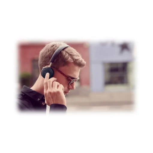 Libratone Audio-- Q Adapt On-Ear - Cloudy White - High Quality Headphones Earphones - Active Noise Canceling - Lightning - CityMix - Avvenice