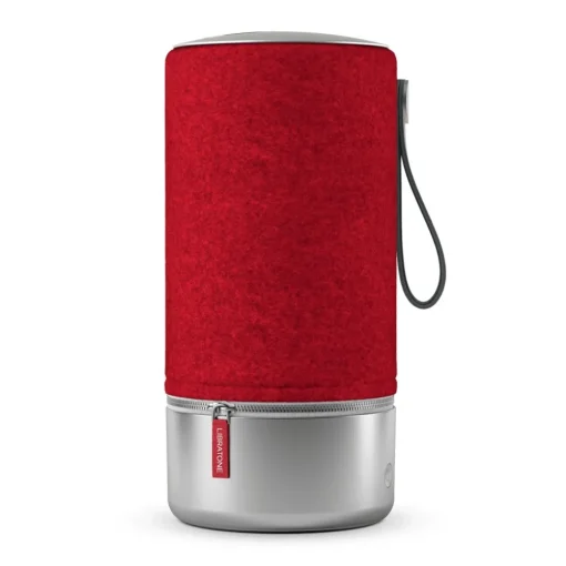 Libratone Audio-- Zipp Copenhagen - Raspberry Red - High Quality Speaker - Airplay, Bluetooth, Wireless, DLNA, WiFi - Avvenice
