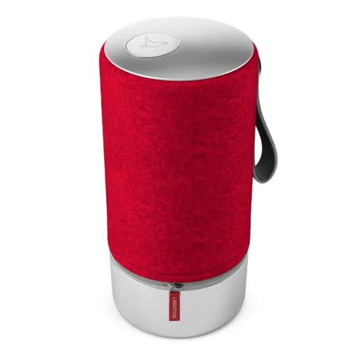 Libratone Audio-- Zipp Copenhagen - Raspberry Red - High Quality Speaker - Airplay, Bluetooth, Wireless, DLNA, WiFi - Avvenice