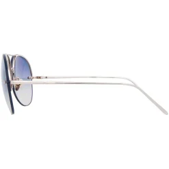 Linda Farrow Sunglasses & Eyewear-- 574 C6 Aviator Sunglasses - Gold - Eyewear - Avvenice