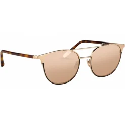 Linda Farrow Sunglasses & Eyewear-- 421 C7 Browline Sunglasses - Rose Gold - Eyewear - Karlie Kloss - Alessandra Ambrosio - Official - Avvenice